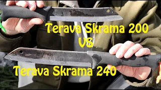 Terava Skrama 200 - Compared with the Terava Skrama 240