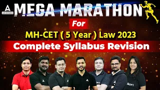 MH CET 2023 5 Year Law Marathon Class | Complete Syllabus Revision For MH CET 2023 Exam