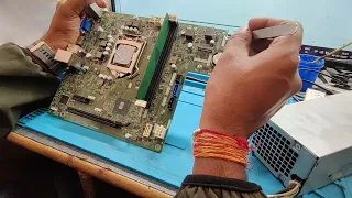 dell desktop pc motherboard board repair on and off in 3 second