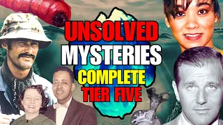 COMPLETE Fifth Tier | ULTIMATE Unsolved Mysteries Iceberg Explained