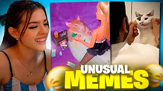 😂 REACCIONO A UNUSUAL MEMES 😸 | VAKII96