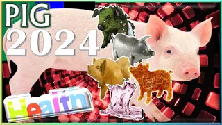 Pig Horoscope 2024 | Health | Born 2019, 2007, 1995, 1983, 1971, 1959, 1947, 1935