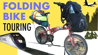 Folding Bike Touring - Bikepacking Folding Bike for World Travel!