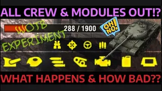 ALL CREW & MODULES KNOCKED OUT!! (What Happens/How Bad Is It??) | WOT BLITZ