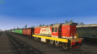 Trainz Railroad Simulator 2022 сценарий "Разборка"