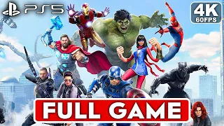MARVEL'S AVENGERS Gameplay Walkthrough Part 1 FULL GAME [4K 60FPS PS5] - No Commentary