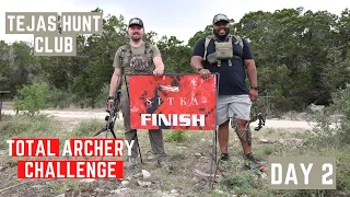 Total Archery Challenge Texas 2022 Sitka Course | Tejas Hunt Club