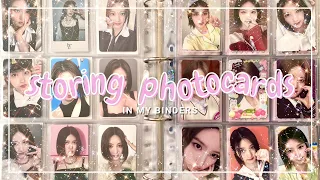 ✧storing new photocards in my binder #13 || IVE, ZB1, ATEEZ, TWICE + more ✧