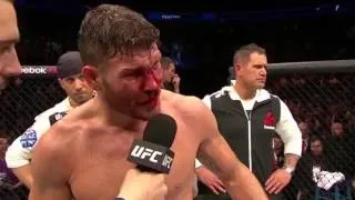 Fight Night London: Michael Bisping and Anderson Silva Octagon Interview