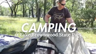 Camping at Lake Brownwood State Park | Relaxing, Quiet, Camping | Adventure Bound | Sarah Bowen