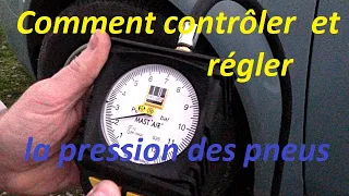 Comment contrôler et régler la pression des pneus (Tutoriel)