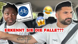 Erkennt meine Fahrschülerin die Falle ? 🫣