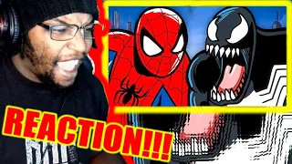 Venom vs Spider-Man Animated Rap Battle / DB Reaction