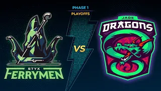 SMITE Pro League Season X Phase 1 Playoffs: Jade Dragons vs Styx Ferrymen