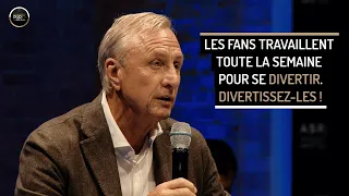 La dernière conférence de Cruyff | Le développement des jeunes footballeurs