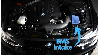 F22 M235i GETS BMS INTAKE! INSANE TURBO SPOOL