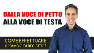 Dalla voce di petto alla voce di testa: come effettuare il passaggio di Registro vocale?