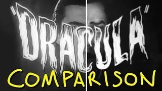 Dracula 1931 Trailer - Homemade (Comparison)