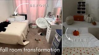 fall room transformation