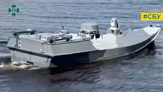 СБУ опублікувала унікальні відео надводного дрону "Морський малюк"