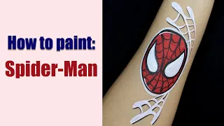 Face Painting Tutorial: How To Paint Spider-Man