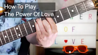 'The Power Of Love' Huey Lewis & The News Guitar Lesson