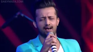 atif aslam's Heart touching performance livt at star GIMA Awards 2015  full HD video