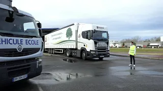 CAP Conducteur Routier de Marchandises de l'Agence des Landes du GRETA-CFA Aquitaine