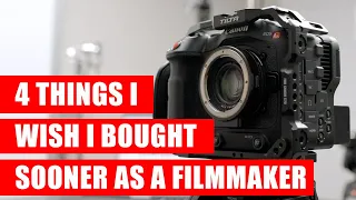 4 things I wish I bought sooner as a filmmaker | #4 is the most embarrassing