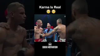 Instant Boxing Karma 🤯 #boxing #karma #Alexhanan #AndreiMikhailovich #boxingknockout #fight #ko