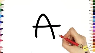 ABC EM ESQUEMA PERFEITO PARA MEMORIZAR AS LETRAS DO ALFABETO DIVERTIDO E FÁCIL MAIÚSCULAS