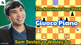 Epic Showdown: Sam Sevian vs. Wesley So in the American Cup! 2024