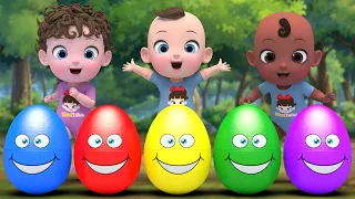 Color Surprise egg | John Jacob Jingleheimer Schmidt  | Nursery Rhymes & Kids Songs | Kindergarten