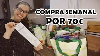 🛒COMPRA SEMANAL MERCADONA POR MENOS DE 100€ |CON IDEAS DE COMIDAS Y CENAS 🍱