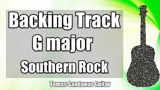 G major Backing Track - Acoustic Southern Rock Guitar Jam Backtrack | TS 105