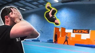 I LANDED DOUBLE BACKFLIP AGAIN! *No Mat*