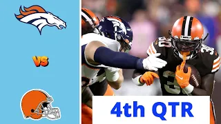 Denver Broncos vs. Cleveland Browns Full Highlights 4th QTR | NFL Week 12, 2023