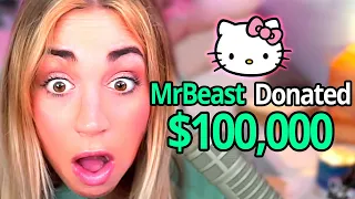 Donating $100,000 To Twitch Streamers!