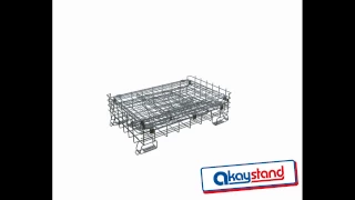 KATLANIR PALET KONTEYNER / FOLDING PALLET CONTAINER / AK01 (AKAYSTAND)