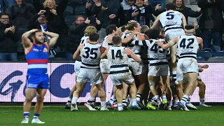 Last Two Minutes | Geelong Cats v Western Bulldogs | Round 14, 2021 | AFL