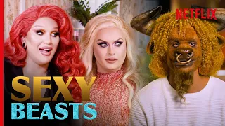 Drag Queens The Vivienne and Cheryl Hole React To Sexy Beasts | I Like To Watch | Netflix