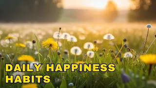 Daily Happiness Habits | 5 Daily Secret Habits For Lasting Happiness