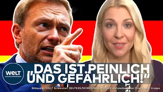 WIRTSCHAFT AM ABGRUND: "Lage dramatisch schlecht!" Christian Lindner und Robert Habeck im Clinch!