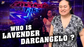 Who is Lavender Darcangelo  on AGT? Who was Heidi's golden buzzer 2023?