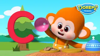 Cookie and Cake | Phonics C Song | Alphabet Song | C for Cookie | Nursery Rhymes | Doremi Friends