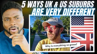 🇬🇧BRIT Reacts To 5 WAYS BRITISH & AMERICAN SUBURBS ARE VERY DIFFERENT!