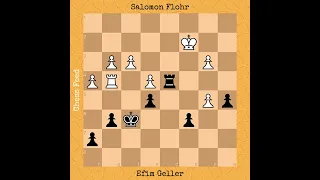 Salomon Flohr vs Efim Geller, 1949 #chess #chessgame