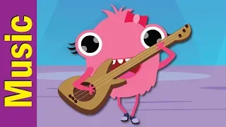 Can You Play Guitar? | Musical Instruments | Kindergarten, Preschool & ESL | Fun Kids English