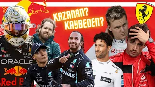 F1'DE KAZANANLAR VE KAYBEDENLER! / 2022 Formula 1 Sezonu