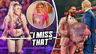 Alexa Bliss BREAKS CHARACTER After Raw! Why Seth Rollins MENTIONED AEW! WWE Return SCRAPPED